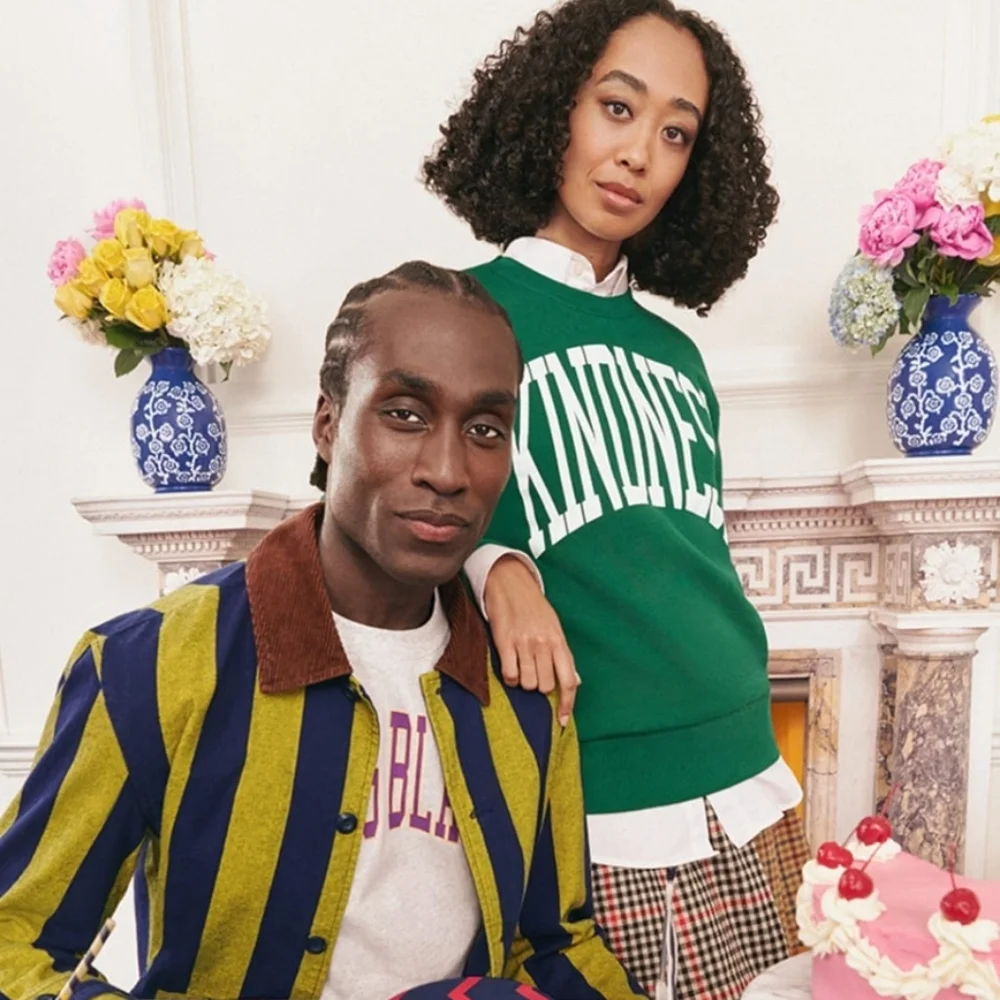 Rowing Blazers For Target Green Kindness Sweatshirt - Picture 2 of 10